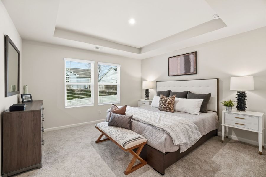 Furnished interior view inside a new home in Hedgecliff Townes, Kannapolis (Image 11).