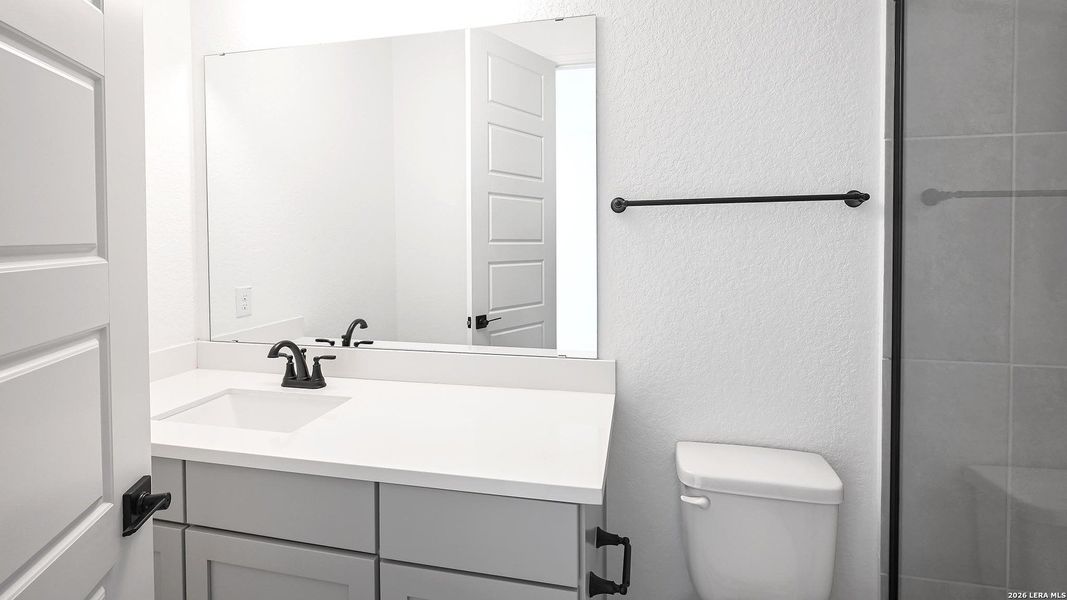 Furnished interior view inside a new home in Johnson Ranch, Bulverde (Image 16).