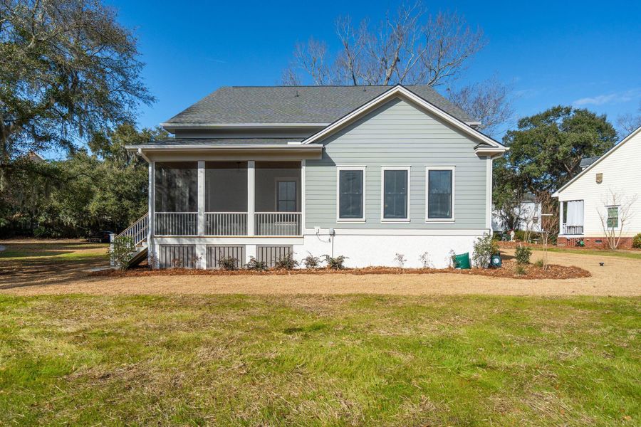 Exterior details and patio area of a home in , Johns Island (Image 35). Exterior details and patio area of a home in , Johns Island (Image 35).