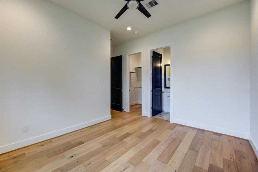 Another view of the secondary bedroom on the first floor Another view of the secondary bedroom on the first floor