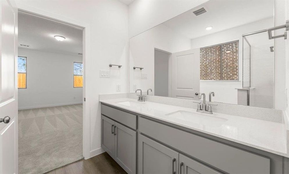 Primary Bathroom featuring the Milan Collection