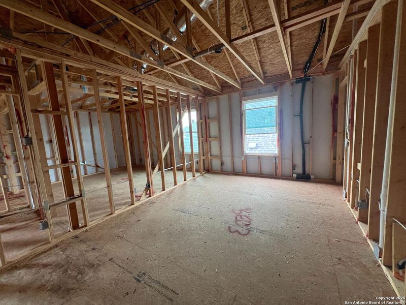 In-progress construction of a new home in Nopal Valley, San Antonio, TX (Image 29).