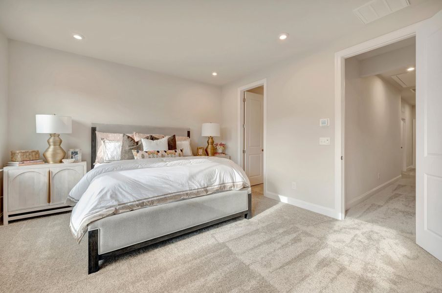 Furnished interior view inside a new home in Old Town Village, Waxhaw (Image 32).