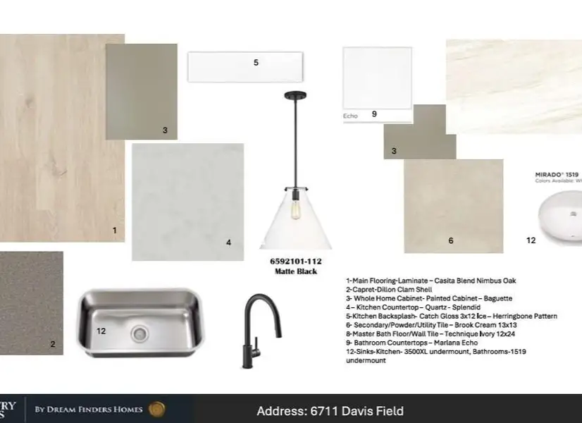 Sample of building materials used in homes in Valencia, Manvel (Image 4). Sample of building materials used in homes in Valencia, Manvel (Image 4).