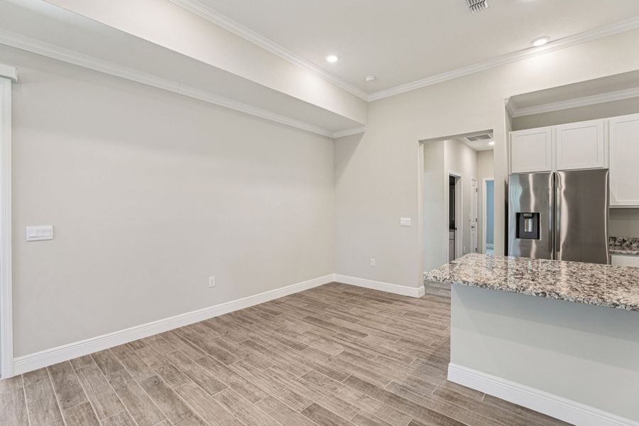 Spacious, unfurnished interior of a new home in Eagle Crest, Malabar (Image 14). Spacious, unfurnished interior of a new home in Eagle Crest, Malabar (Image 14).