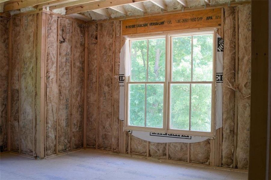 In-progress construction of a new home in , Roswell, GA (Image 65). In-progress construction of a new home in , Roswell, GA (Image 65).