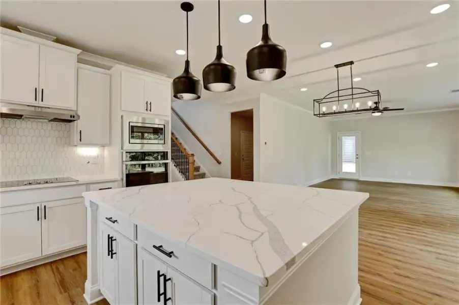 Furnished interior view inside a new home in , Lawrenceville (Image 10). Furnished interior view inside a new home in , Lawrenceville (Image 10).