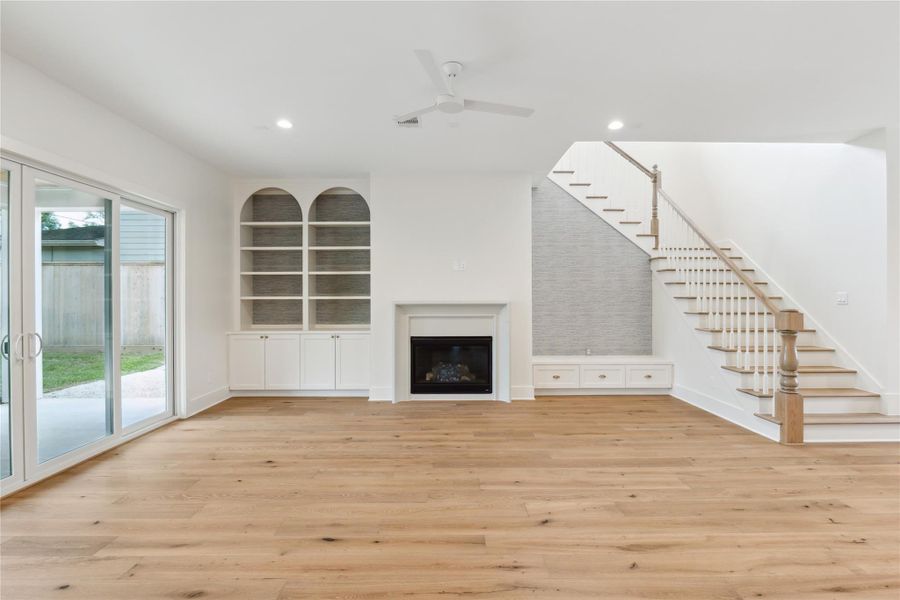 LIVING ROOM - Previous work by the builder, not representation of current build.