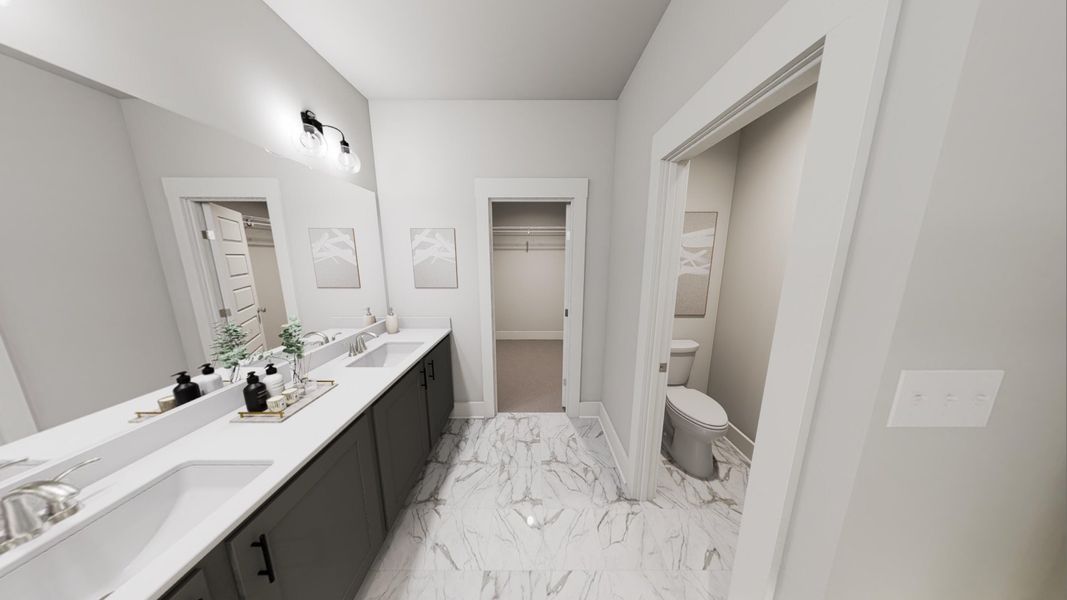 Furnished interior view inside a new home in Ponder, Wendell (Image 7).