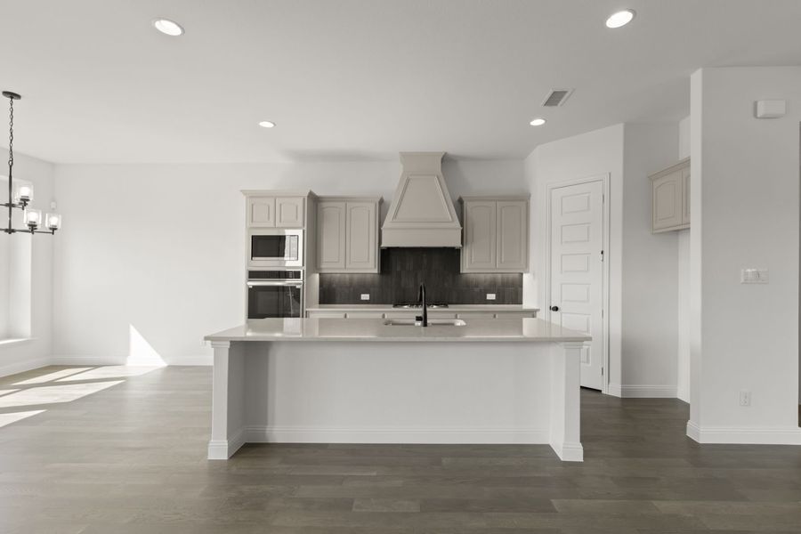 Furnished interior view inside a new home in River Ranch, Van Alstyne (Image 6).