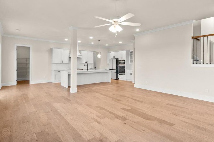 Spacious, unfurnished interior of a new home in , Flowery Branch (Image 48).