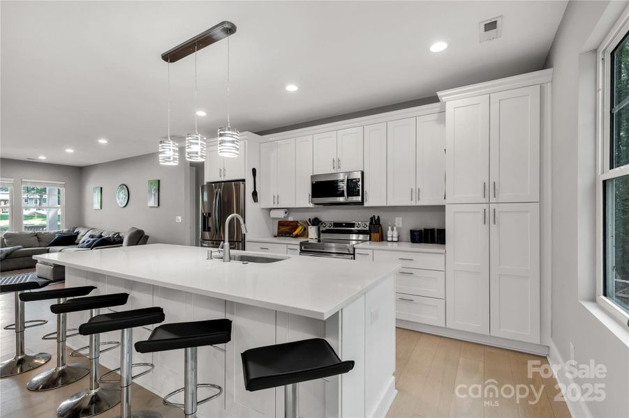 Furnished interior view inside a new home in , York (Image 15).