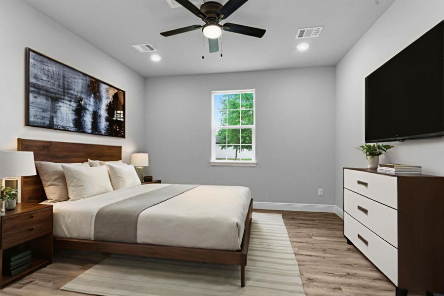 Furnished interior view inside a new home in , Cleveland (Image 16). Furnished interior view inside a new home in , Cleveland (Image 16).