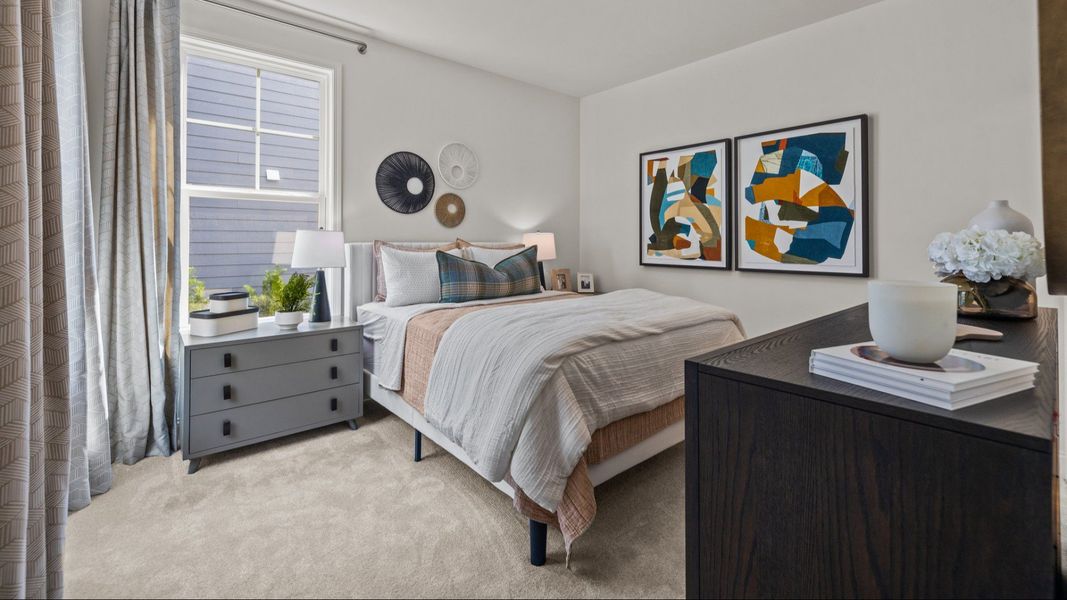 The Townsend Plan by DRB Homes in McBride Indian Trail NC - Bedroom 1
