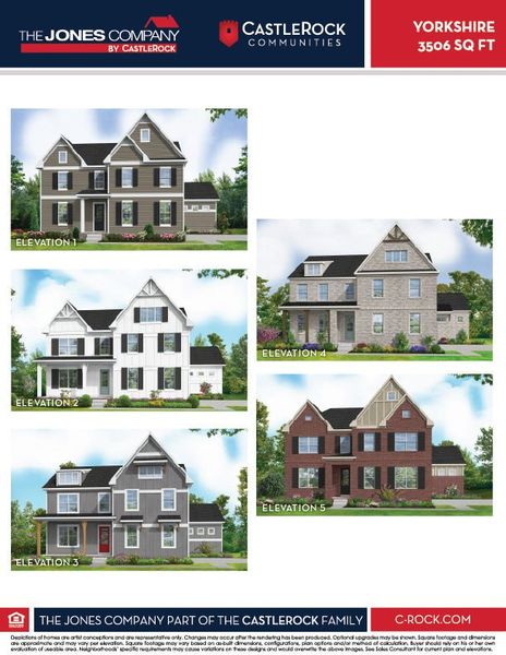 Front exterior of a new home in Aden Woods, Nashville, TN, highlighting curb appeal (Image 2).