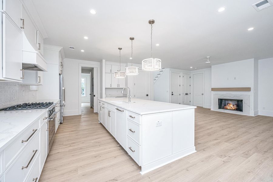 Furnished interior view inside a new home in , Mount Pleasant (Image 13).
