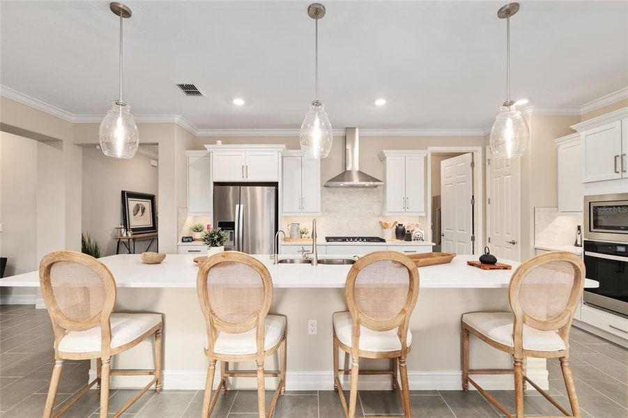 Furnished interior view inside a new home in , Ocala (Image 47). Furnished interior view inside a new home in , Ocala (Image 47).
