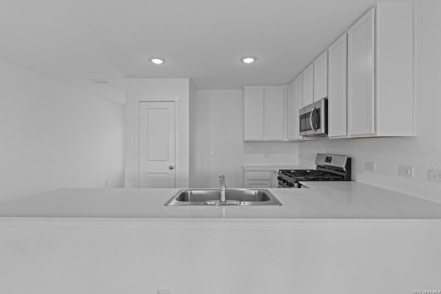 Furnished interior view inside a new home in Hightop Ridge, Converse (Image 6).