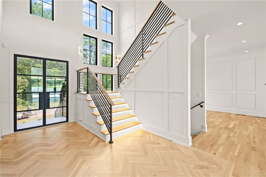 Spacious, unfurnished interior of a new home in , Marietta (Image 55).