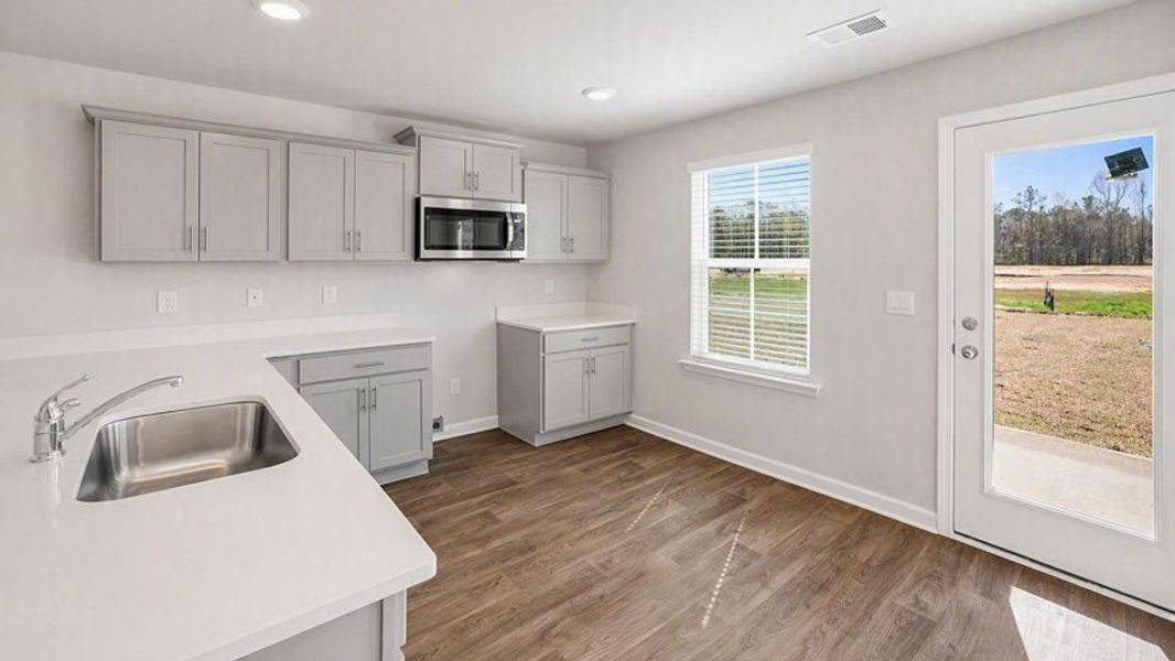 Furnished interior view inside a new home in The Park at Wilkinson, Orangeburg (Image 3).