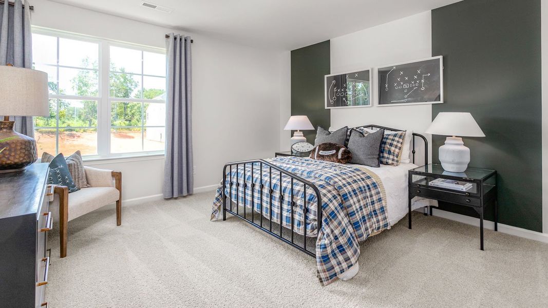 Furnished interior view inside a new home in Cambridge Park, Mebane (Image 26).