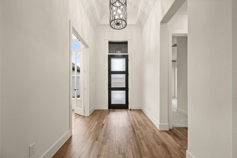 Spacious, unfurnished interior of a new home in Highland Oaks, Boyd (Image 22). Spacious, unfurnished interior of a new home in Highland Oaks, Boyd (Image 22).