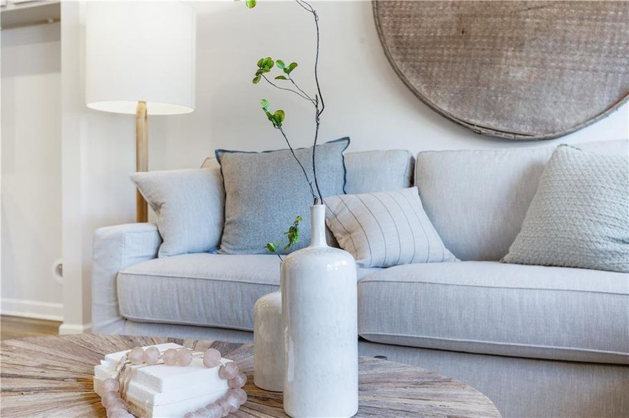 Close-up of interior finishes inside a home in , Conyers (Image 19).