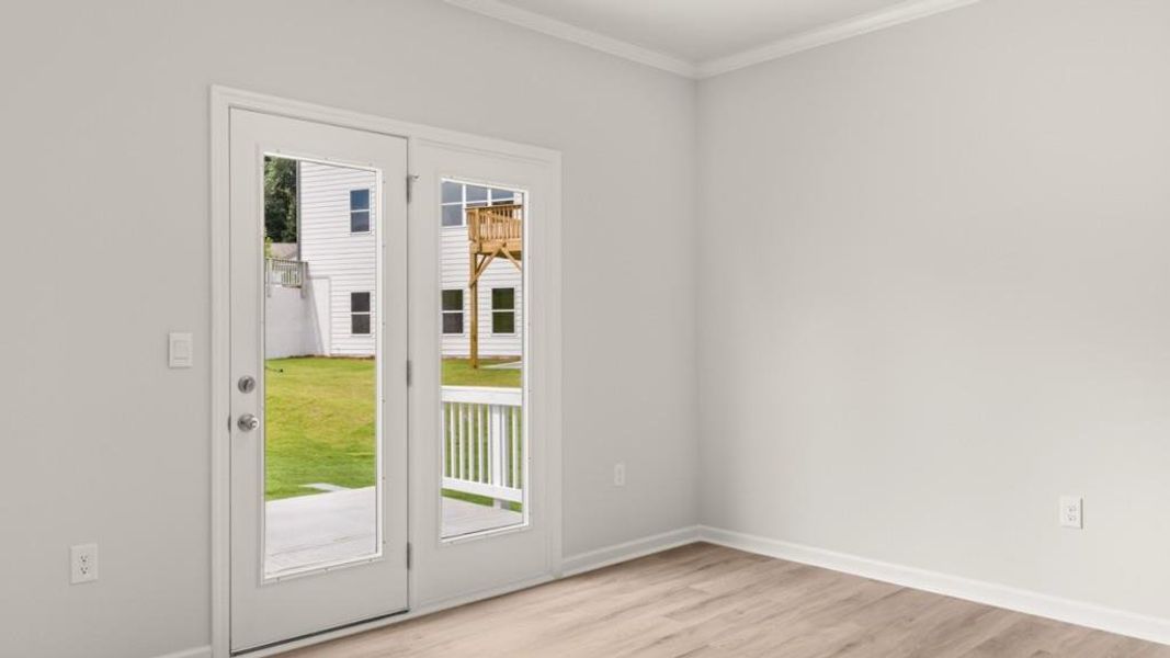 Spacious, unfurnished interior of a new home in Liberty Crossing, Braselton (Image 20).