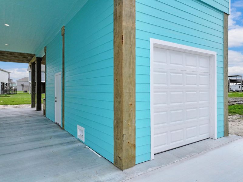 Exterior details and patio area of a home in , Crystal Beach (Image 20). Exterior details and patio area of a home in , Crystal Beach (Image 20).