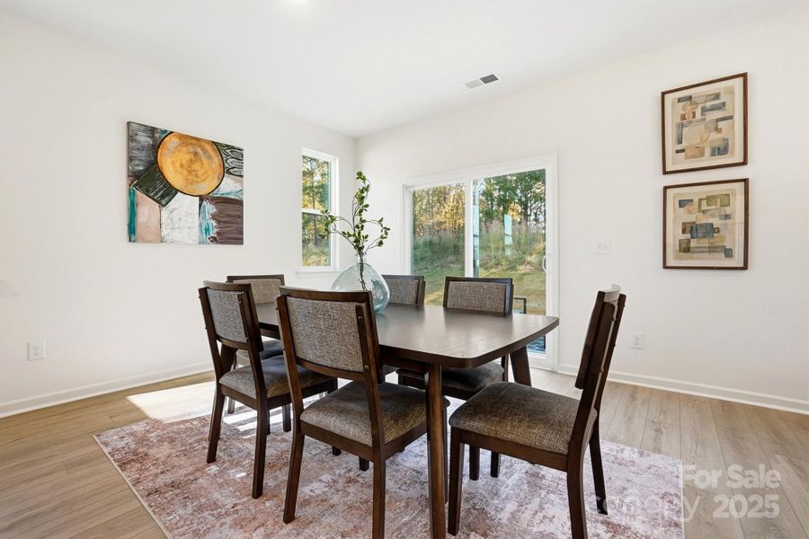 Furnished interior view inside a new home in Bellina, York (Image 30).