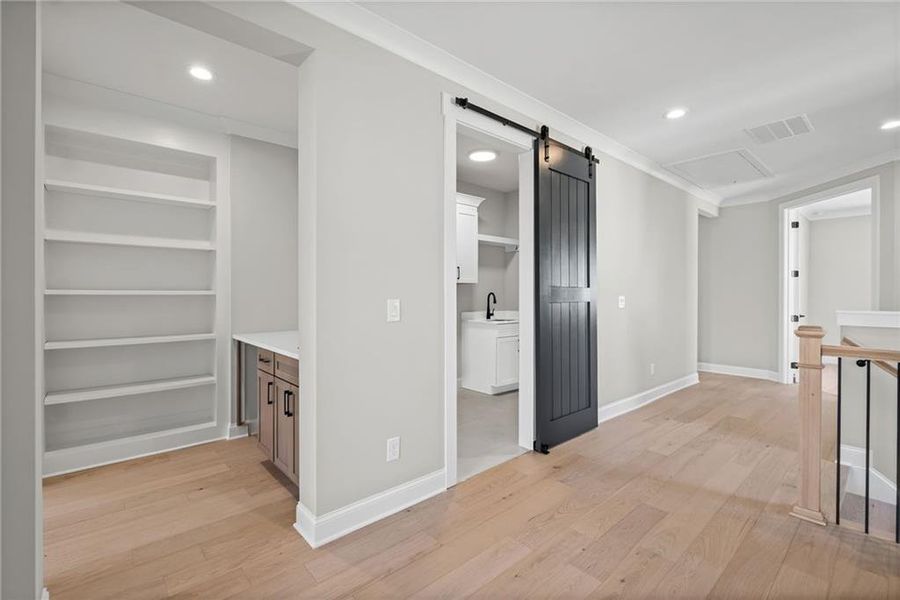 Furnished interior view inside a new home in , Canton (Image 10).