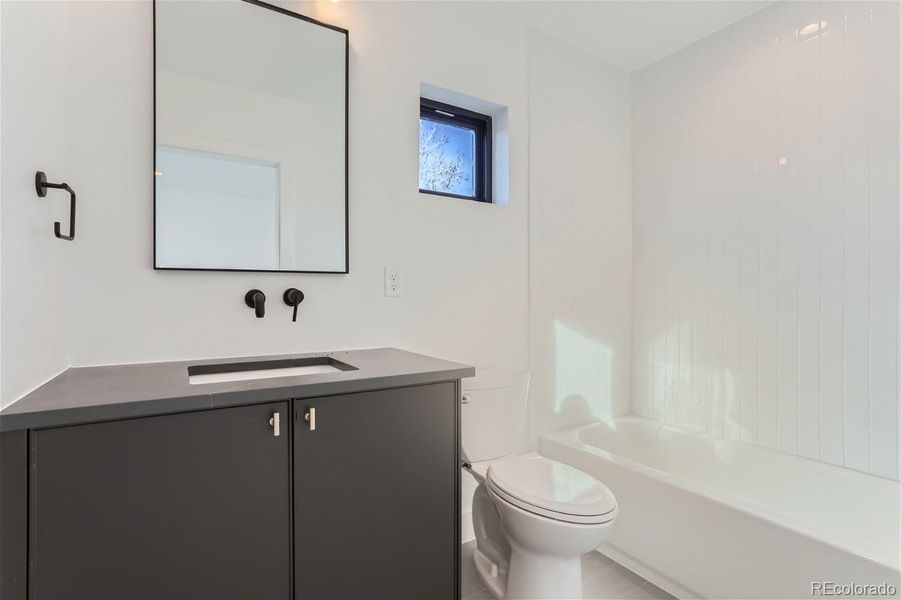 Furnished interior view inside a new home in , Denver (Image 16). Furnished interior view inside a new home in , Denver (Image 16).