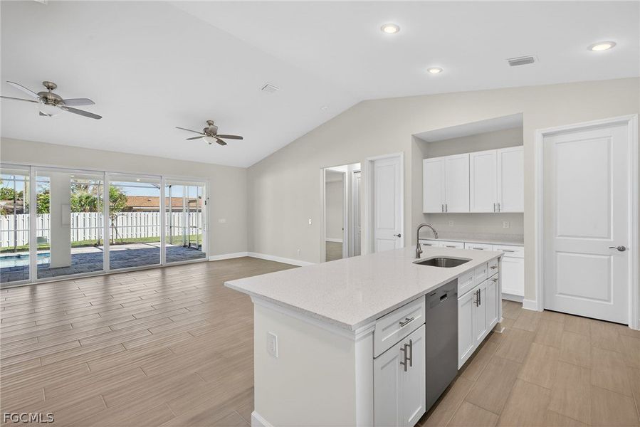 Furnished interior view inside a new home in Cape Coral, Cape Coral (Image 9).