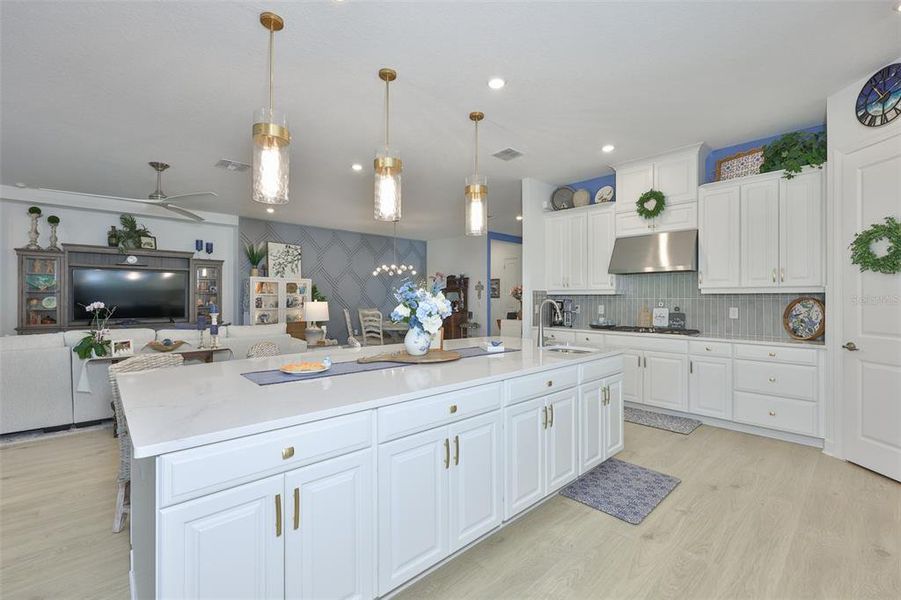 Furnished interior view inside a new home in Esplanade at Artisan Lakes, Palmetto (Image 39).