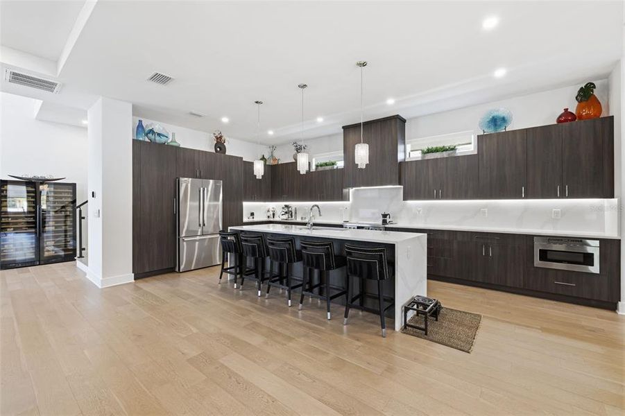 Furnished interior view inside a new home in , Tampa (Image 10).