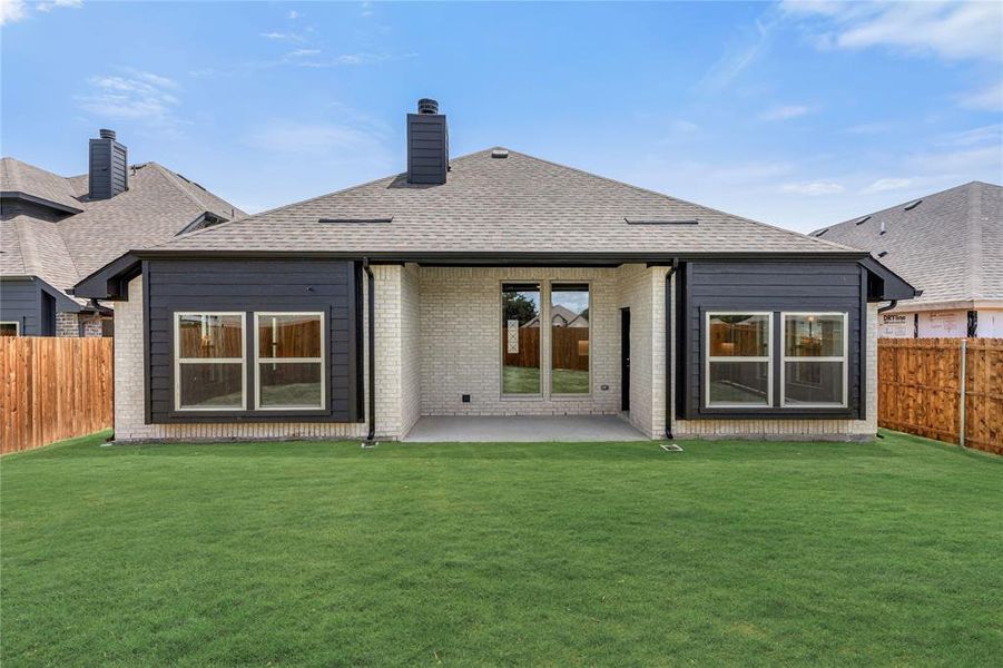 Exterior details and patio area of a home in Anderson Crossing, Trenton (Image 27). Exterior details and patio area of a home in Anderson Crossing, Trenton (Image 27).