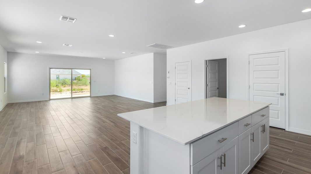 Representative unfurnished interior of a home built from the Sedona - Plan H50T7 by D.R. Horton in Sahuarita Acres, Sahuarita (Image 22).