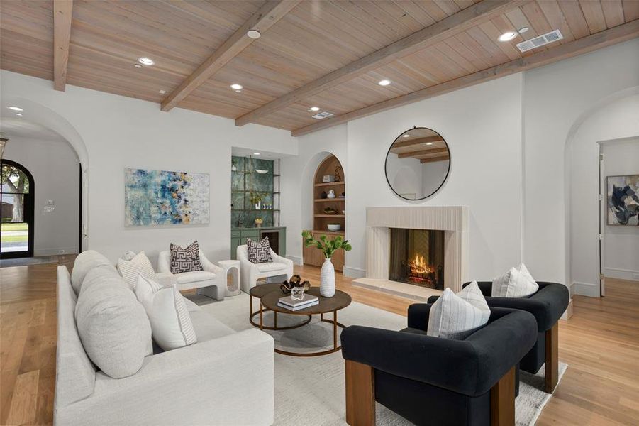 Furnished interior view inside a new home in , Dallas (Image 11). Furnished interior view inside a new home in , Dallas (Image 11).