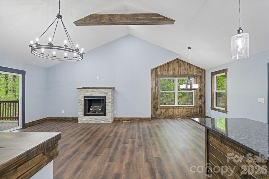 Spacious, unfurnished interior of a new home in , Purlear (Image 19).