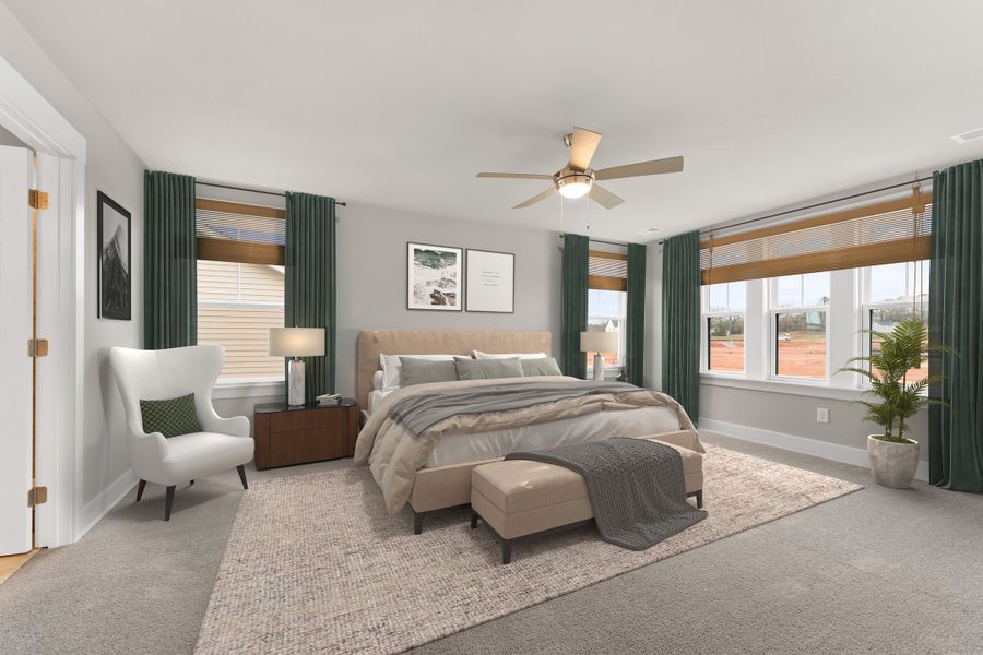 Denver Master Bedroom Furnished