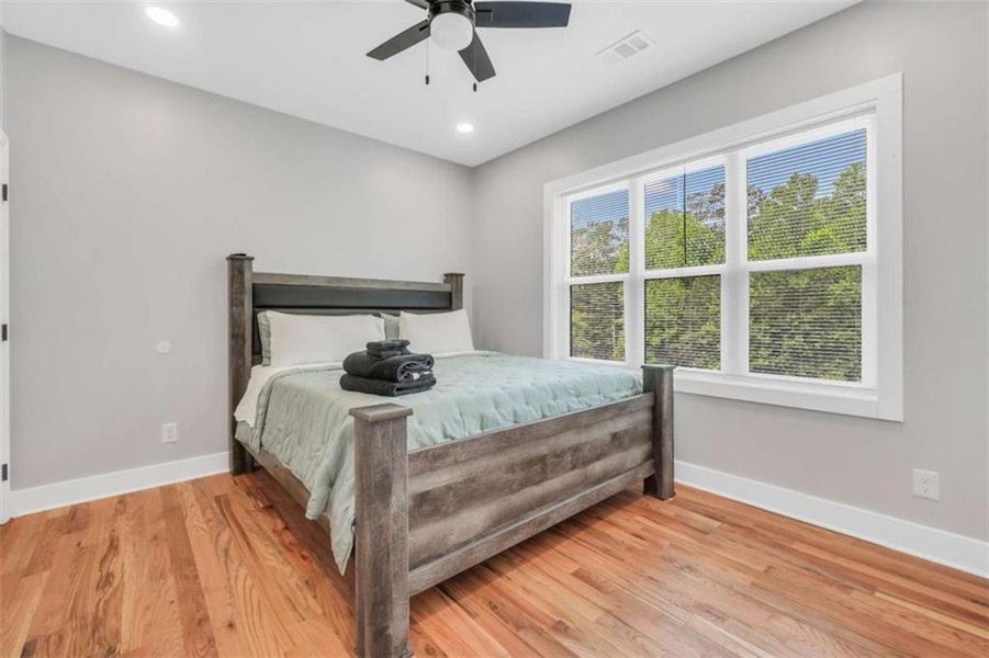 Furnished interior view inside a new home in , Atlanta (Image 51).