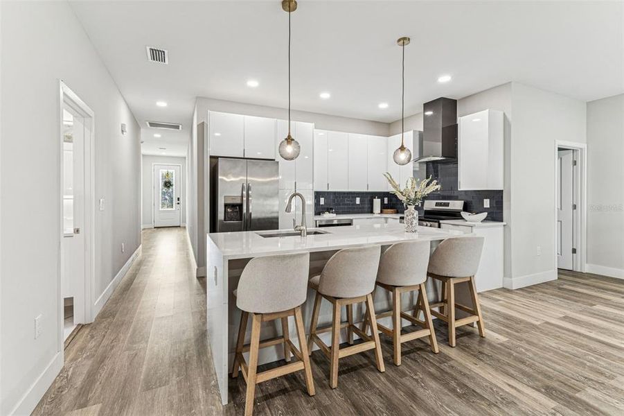 Furnished interior view inside a new home in , Tampa (Image 5).