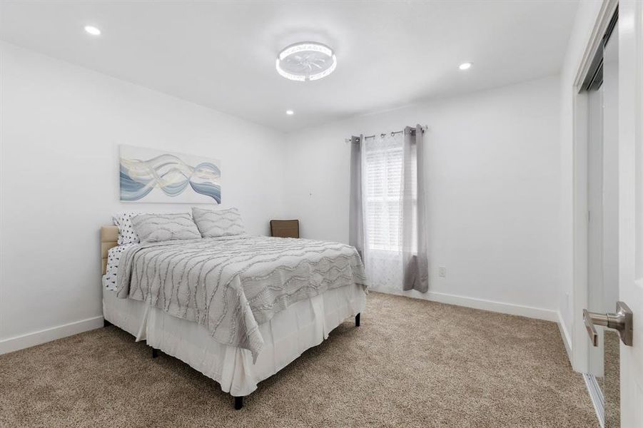 Furnished interior view inside a new home in , Pecan Gap (Image 11).