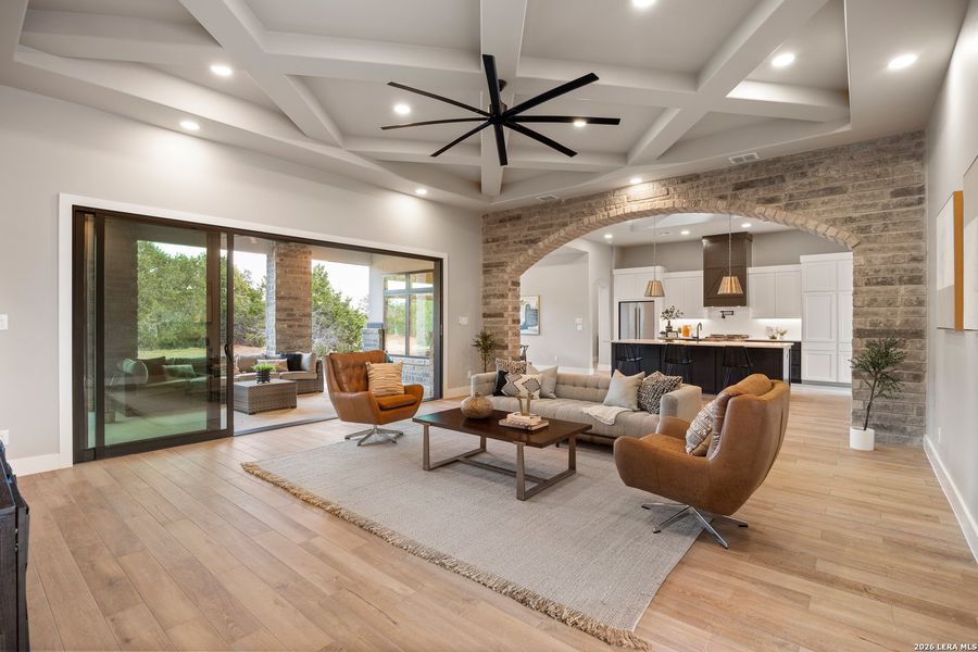 Furnished interior view inside a new home in , Canyon Lake (Image 50). Furnished interior view inside a new home in , Canyon Lake (Image 50).