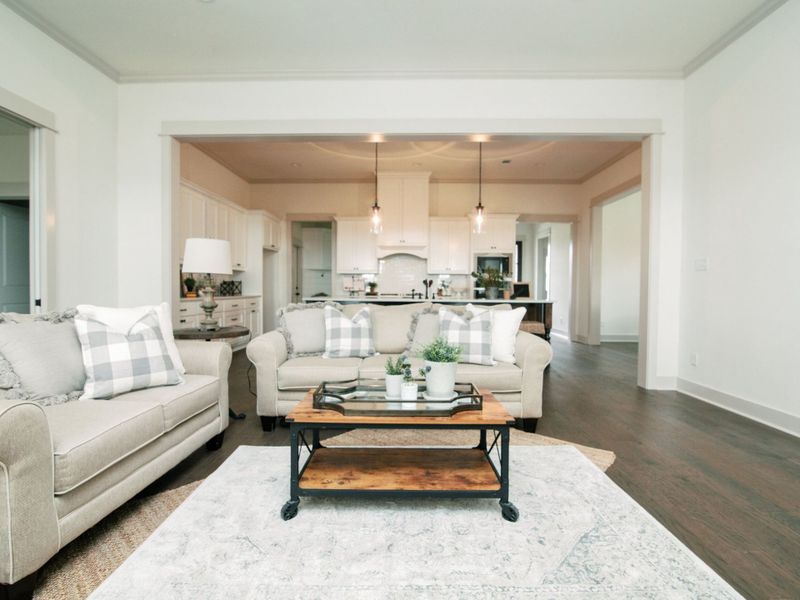 Representative furnished interior of a home built from the The Savannah by Reece Homes in Harvest Meadows, Bryan (Image 17).