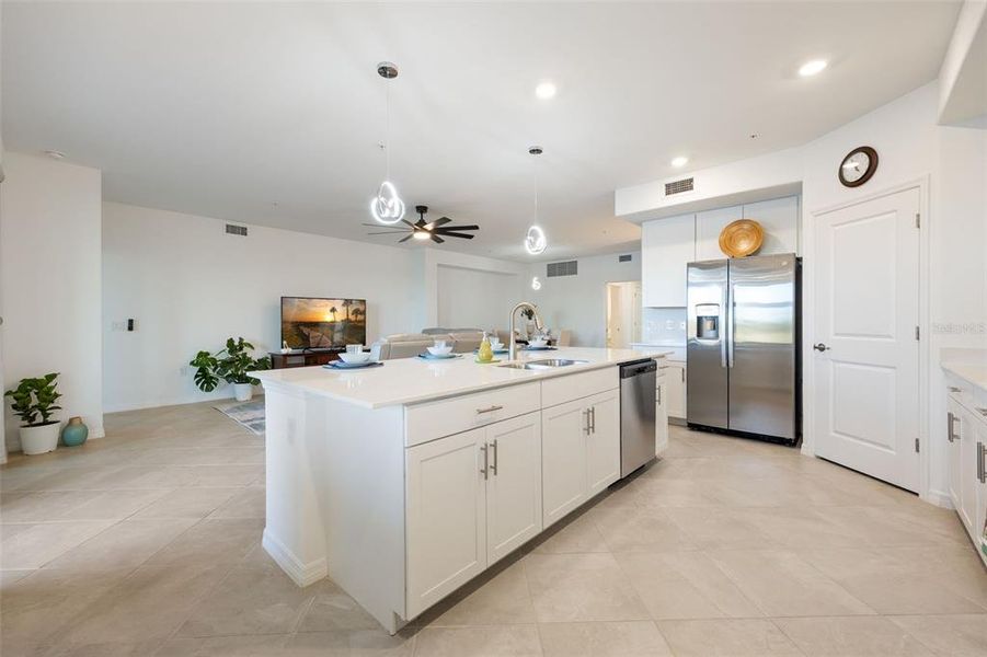 Furnished interior view inside a new home in , Punta Gorda (Image 7).