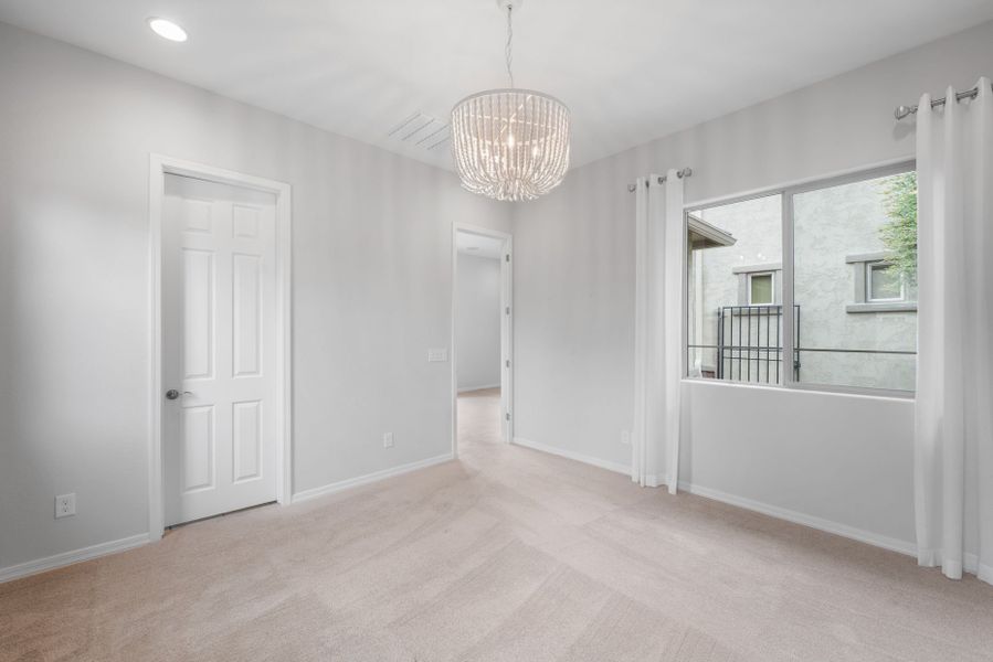 Spacious, unfurnished interior of a new home in Harvest - Enchantment Series, Queen Creek (Image 32).