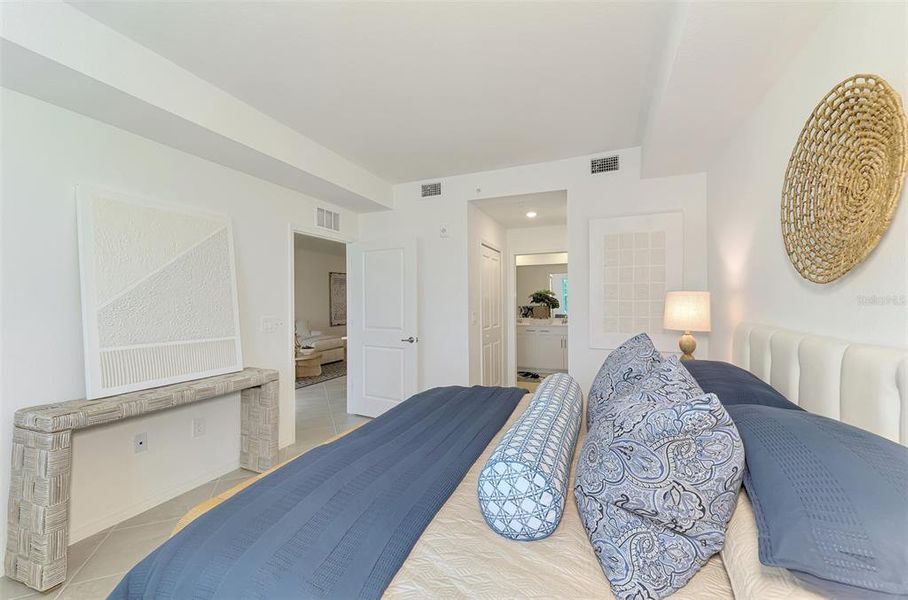 Furnished interior view inside a new home in Wellen Park Golf & Country Club, Venice (Image 16).