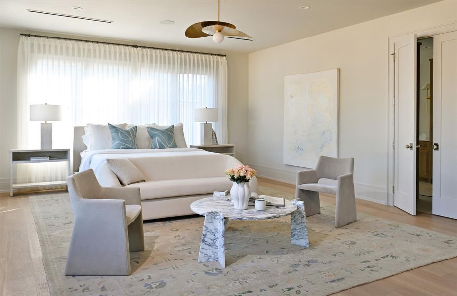 Furnished interior view inside a new home in , Houston (Image 6).