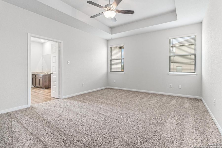Spacious, unfurnished interior of a new home in Lonesome Dove, San Antonio (Image 29). Spacious, unfurnished interior of a new home in Lonesome Dove, San Antonio (Image 29).